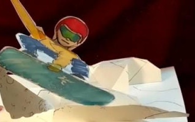 立体卡-单板滑雪